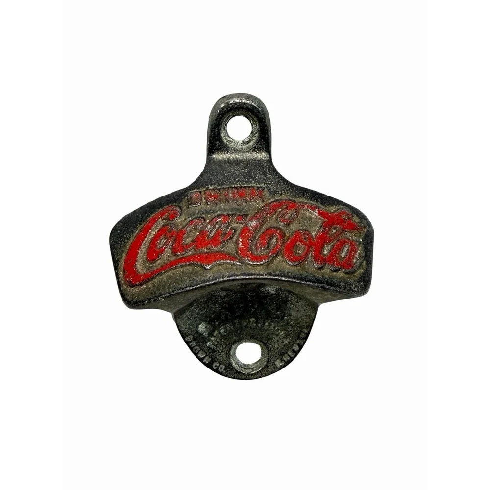 2  Coca Cola Metal Bottle Openers Wall Mount Starr, Numbers 2 & 4 Free Shipping
